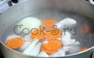 Кулинарные рецепты и фоторецепты Суп рисовый с индейкой